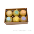 Colorful Natural Moisturizing Bubble Bath Bomb